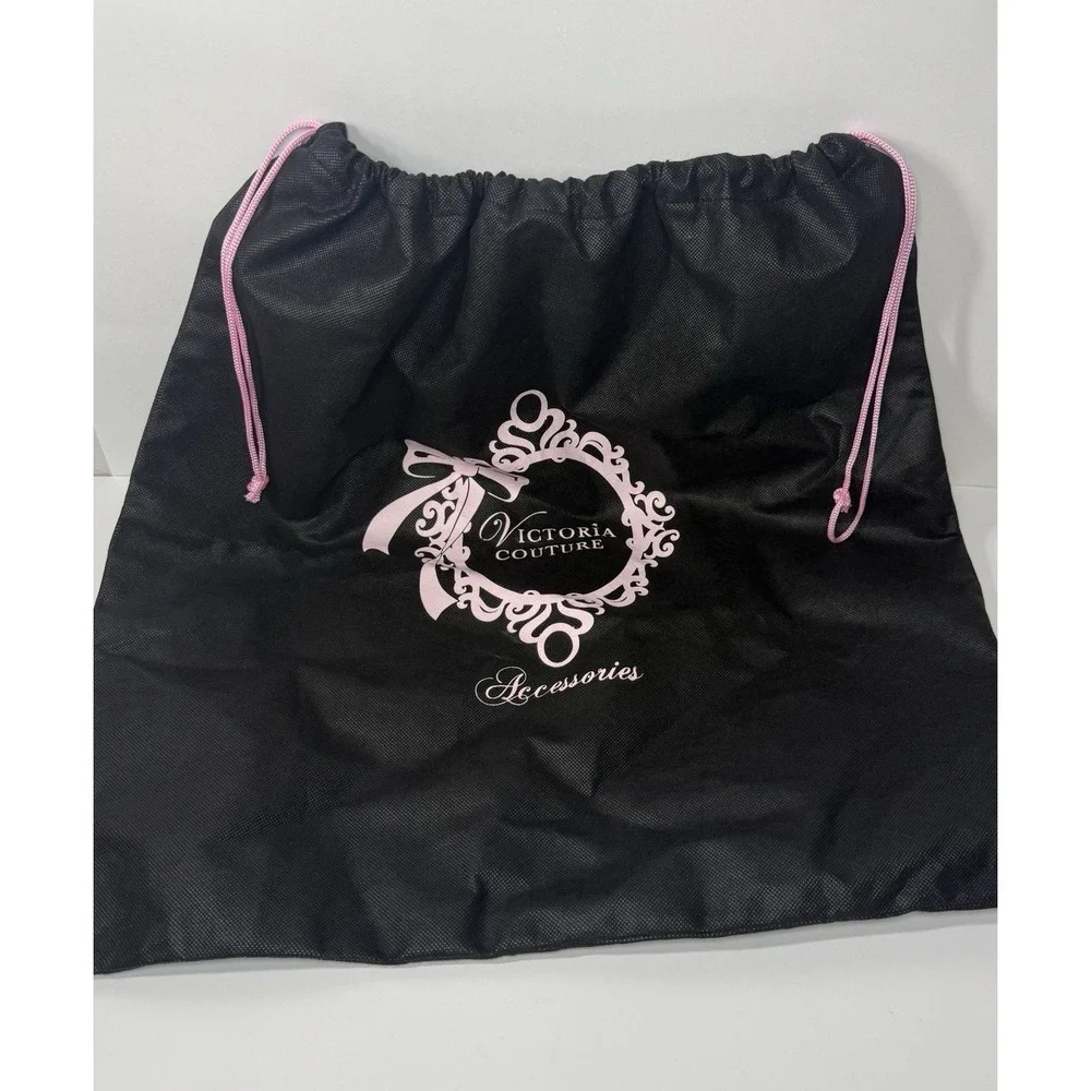 Victoria Couture‎ Sanrio Black Pink Drawstring Dustbag for Women